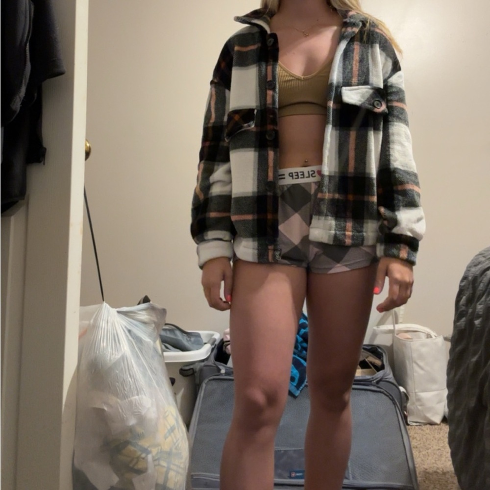 Flannel really soft jacket